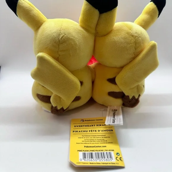 (NWT) Sweet Heart Pikachu Plush - Picture 5 of 5